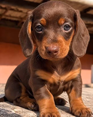 BASSOTTI NANI CUCCIOLI CHOCOLATE - bassotto nano