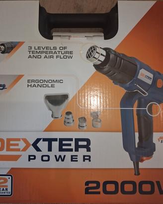 Pistola termica Dexter Power 2000W - Nuova mai usa