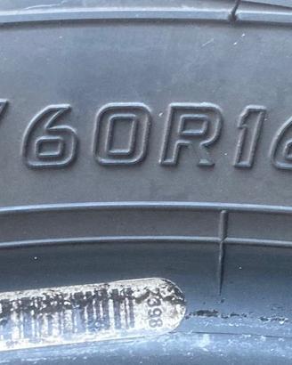 4 gomme termiche usate