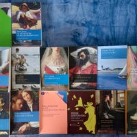 Libri Dostoevskij + Tolstoj + M. Twain + V. Woof