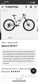 Canyon Spectral 125 CF7