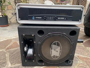 impianto Dynacord + finale crown