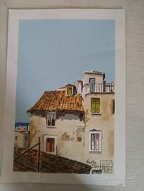 Serigrafia a 20 colori di Aldo Riso 