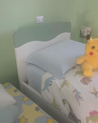 letto singolo contenitore 