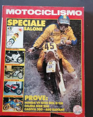 Motociclismo 1985 Gilera RV-NGR HONDA VF 1000