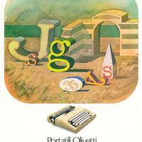 Poster Olivetti- "Civiltà dello scrivere"