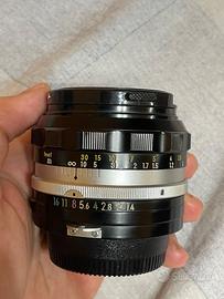 Obiettivo nikon sc 50 mm f1.4