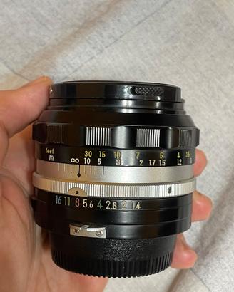 Obiettivo nikon sc 50 mm f1.4