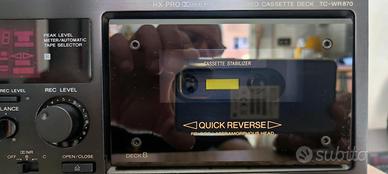 SONY TC-WR870 STEREO CASSETTE DECK