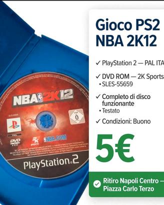 Gioco PS2 Basket 🏀
