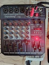mixer Depusheng 6 canali + Usb