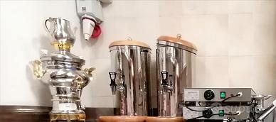 3 distributori bevande termico inox