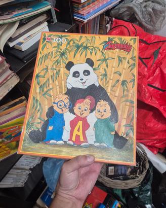 Puzzle Chipmunks 100 pezzi