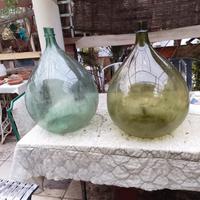 2 damigiane antiche da 54 l oguna