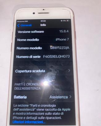 Apple IPHONE 7 32GB funzionante