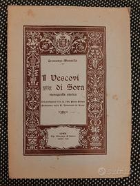 I Vescovi Di Sora di Crescenzo Marsella 1935 ORIGI