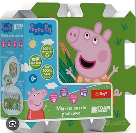 Tappeto schiuma per bambini Peppa pig