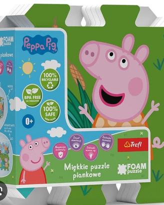 Tappeto schiuma per bambini Peppa pig