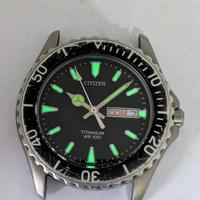 Vintage Citizen 5500-S70070-HSB rare Diver ACTION