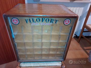 Espositore Filofort sartoria anni 40