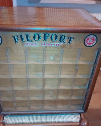 Espositore Filofort sartoria anni 40
