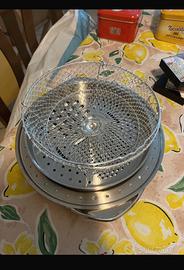 Cestello cottura a vapore + grattugia