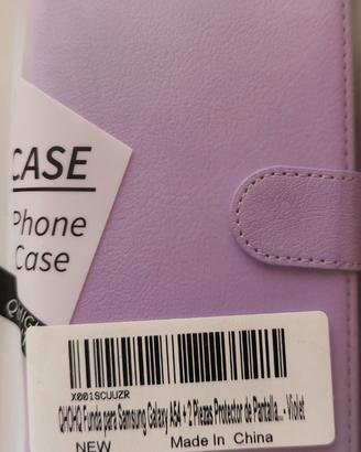 Cover Samsung A54+ 2 pezzi pellicola
