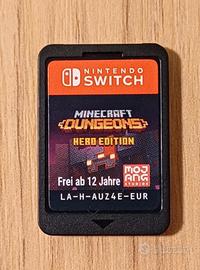 Minecraft Dungeons Hero Edition Nintendo switch 