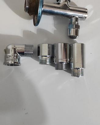 Rubinetto acqua on off  e raccordi vari
