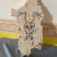 Pirografia su legno sardegna