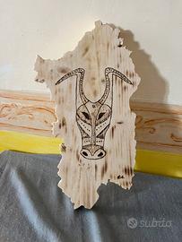Pirografia su legno sardegna