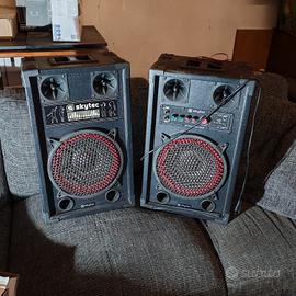 coppia di casse skytec