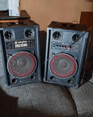 coppia di casse skytec