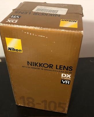 NIKKOR AF S DX 18-105mm f/3,5-5,6 G ED VR AS NEW