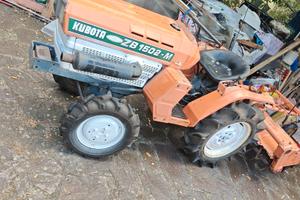 KUBOTA ZB1502-M trattore fresa 15cv no targa