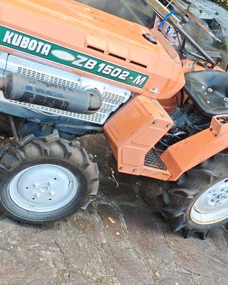 KUBOTA ZB1502-M trattore fresa 15cv no targa