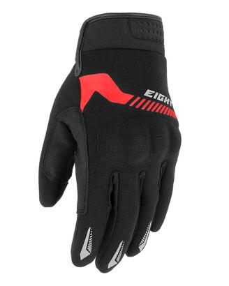 GUANTI TESSUTO MOTO FIRST ROSSO PROTEZIONI NOCCHE