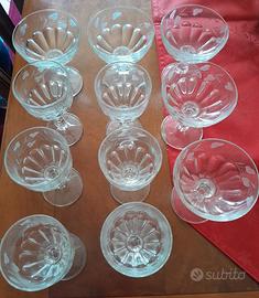 Servizio di calici e coppe
