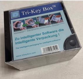150 Custodie per CD-DVD Nuove con pellicola