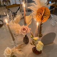 Vasi decorativi in vetro riciclato