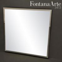 Specchio Mod. FACE 3413 Schopenahuer/Fontana Arte