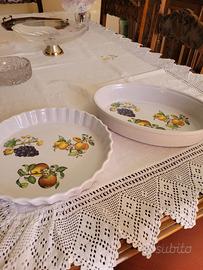 Tortiera e pirofila in ceramica