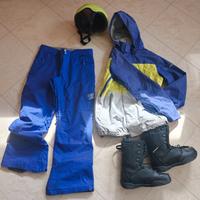 Attrezzatura snowboard