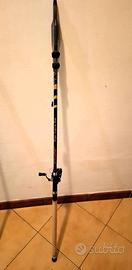 Canna inglesina+mulinello Shimano 4,5 mt c.5-15 gr