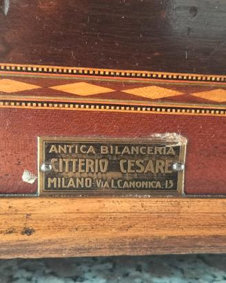 Antica bilancia da banco Citterio