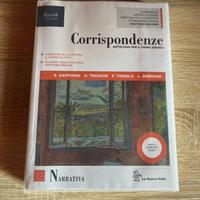 libro di antologia/narrativa “Corrispondenze” 1º