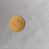 10 lire in oro del 1863