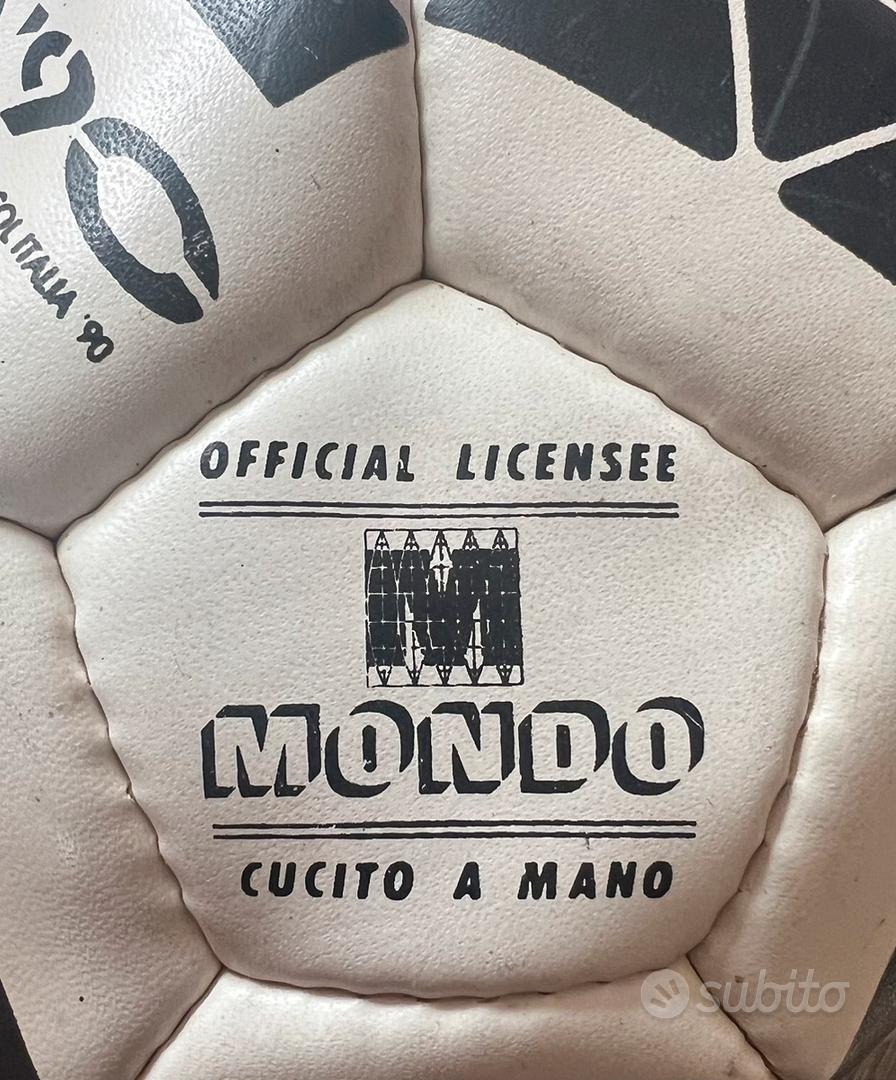 Ballon De Foot Vintage Italia Mondo - Cuir Synthétique - Approuvé FIFA - Neuf Italie