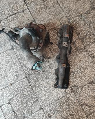 turbo e collettore Peugeot fiat 2.0 hdi