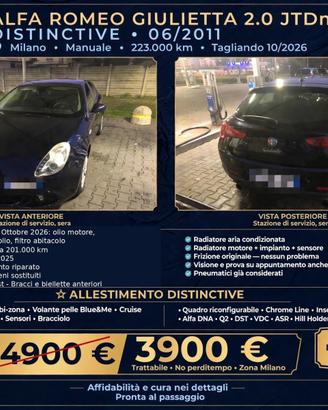 Alfaromeo Giulietta 2.0 Jtdm 170 cv